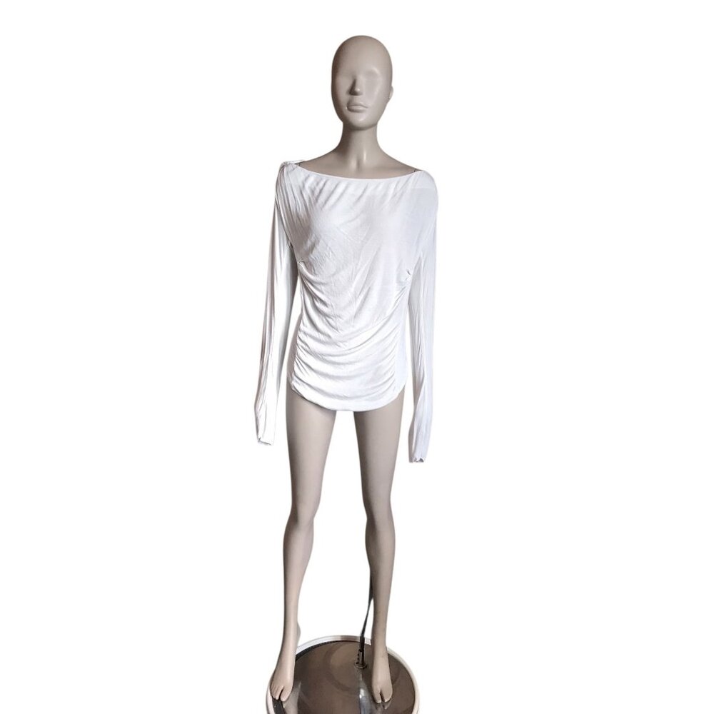 Intimately Free People White Long Sleeve Top